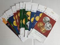 Foldery NBP komplet 13 szt z 2008 roku w j.polskim