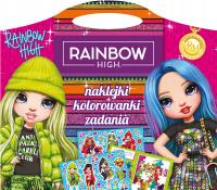 Rainbow High. Naklejki, kolorowanki, zadania Praca zbiorowa