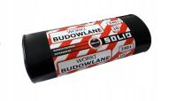 Solid Worki na śmieci budowlane 240L czarne 10szt