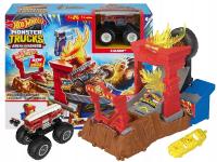 HOT WHEELS MONSTER TRUCK Arena Smashers zestaw z autkiem 5 Alarm