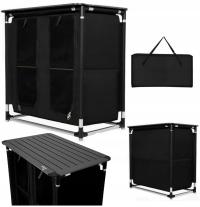 Nils еда кемпинг туристический шкаф складной портативный с столешницей