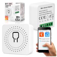 PRZEKAŹNIK PRZEŁĄCZNIK 2 kanały ŚWIATŁA 16A WiFi DOPUSZKOWY MINI TUYA SMART