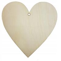 Деревянное сердце Сердце 20 см кулон декупаж украшение деревянный декор