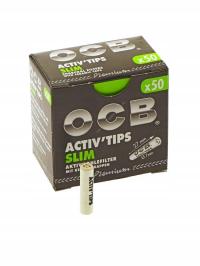 OCB filtry Filterki węglowe OCB Slim 50 szt