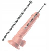 MASAŻER CEWKI MOCZOWEJ DILATOR Z MASUJĄCYMI KULKAMI DO TRENOWANIA I ZABAW