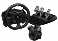 Logitech Kierownica G923 PS4/PC 941-000149 + Skrzynia biegów Logitech Driving Shifter 941-000130 czarna