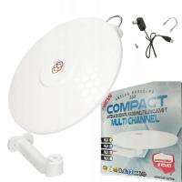 Внешняя антенна Wiedyska COMPACT наземное ТВ DVB-T2 белый USB