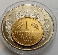 2073 - Numizmat Deutsche Mark 1 1990r.