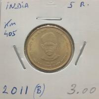 30293. Indie, 5 rupii, 2011r. - okolicznościowa