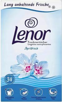 Салфетки для стирки аромат Lenor 34 шт.