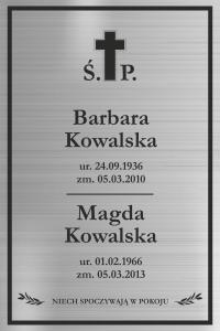 Металл 20кс15 дибонд ультрафиолетового надгробного знака надгробия алюминиевый вертикальный