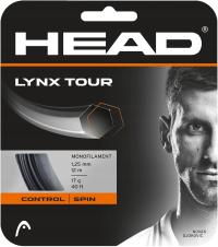 Теннисный трос Head LYNX TOUR 1,25 мм / 12 м Черный