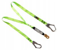 Linka asekuracyjna z amortyzatorem 2 taśmy Consorte Octopus