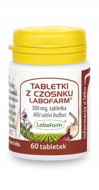 Tabletki z czosnku, Labofarm, 60 tabletek