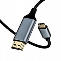 USB C к HDMI кабель адаптер тип C 3.1 FULL HD 4K UHD 1,8 м