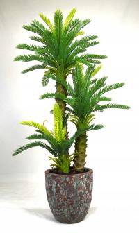 Cykas potrójny drzewko sztuczne kwiat egzotyczny palma -60%