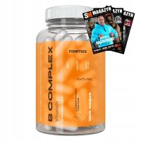 nowmax B COMPLEX 100kaps WITAMINA B1 B3 B6 B12 WITAMINY Z GRUPY B KOMPLEKS