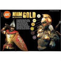 AK Interactive: NON METALLIC METAL: GOLD