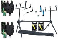 Удочка под 4 маяки набор рыболовный стенд карп комплект стенд