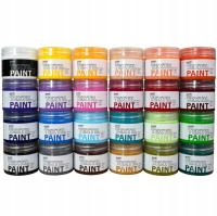 Mega набор из 24 красок для рисования ярких тканей текстиля одежды косплей RU