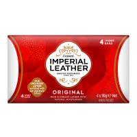 IMPERIAL LEATHER Original mydło w kostce 4x 90 g