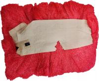 RĘKAW siatka TKANA na WARZYWA owoce 38x100 WORKI CZERWONA