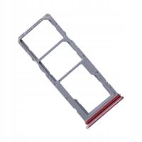 SZUFLADKA TACKA KART SIM REALME C75 NOWA ORYGINALNA CZERWONY