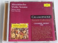 Mendelssohn / Mintz Ostrovsky – Violin Sonatas CD