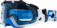 Gogle Fox Air Space Grav White - Szyba Blue + Clear