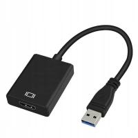 Adapter USB - HDMI Gembird A-USB3-HDMI-02 czarny