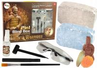 Археологический набор 2в1 различные кристаллы сокровища