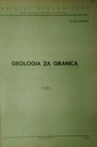 Geologia za granicą Skrypt uczelniany 1(17)1964 r. SPK