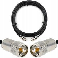 PL259 CB Radio Coaxial Cable 15m HF-240 (LMR 240 equivalent)