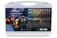 Vallejo 77250 True Metallic Metal Full Collection Case