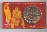 Australia - 5 Dolarów 2000 - Olimpiada Sydney - Judo - mennicza