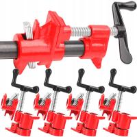 4X столярный трубчатый зажим без конца 3/4 зажим металлический набор 68 мм сильный