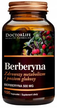 Doctor Life Berberyna 500mg Metabolizm 100kaps. Глюкоза Для Похудения