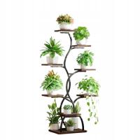 KWIETNIK STOJAK NA ROŚLINY 8-POZIOMOWY DO DOMU Z OŚWIETLENIEM DO WZROSTU