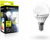 Żarówka LED G45 3W Zimna Barwa E14 240lm Moonlight oświetlenie