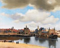 J.Vermeer - Widok Delft - 40x30