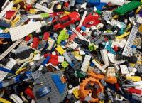 KLOCKI LEGO mix mieszane 1kg oryginalne + figurka