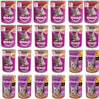 WHISKAS mokra karma dla kota MIX SMAKÓW 24x400g ( 4*6szt)