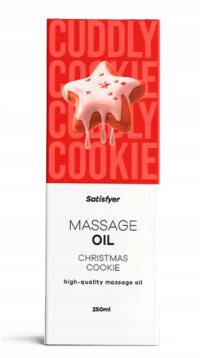Satisfyer Olejek do masażu Aromat Świątecznych Ciastek kuszący 250ml