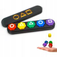 Кальмар игра игральные кости Gonggi гонги Hacele для игры в кости в мешке