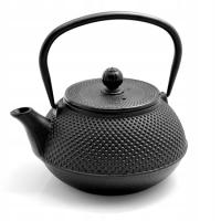 Czajniczek żeliwny do herbaty Arare Black 0,8l