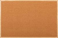 Tablica korkowa 70x50 cm w drewnianej ramie z zestawem do montażu