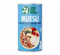 Фруктовые мюсли с белым шоколадом OneDayMore 400 г