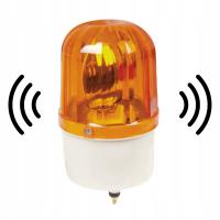 Lampa Ostrzegawcza KOGUT 230V + SYRENA SYGNALIZATOR