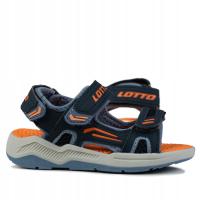Lotto sandałki dziecięce tworzywo sztuczne niebieski