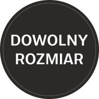 Naklejki LOGO ETYKIETY REKLAMOWE DOWOLNY TEKST GRAFIKA + PROJEKT GRATIS